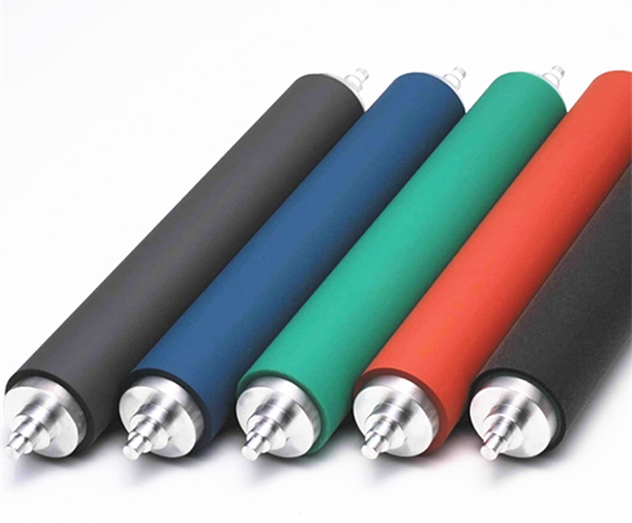 Aluminum core rubber roller for printing press 
