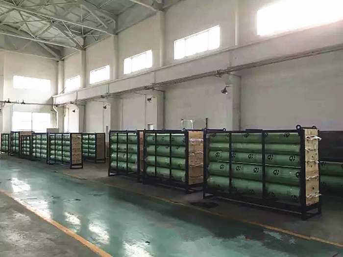 Aluminum core rubber roller for printing press 