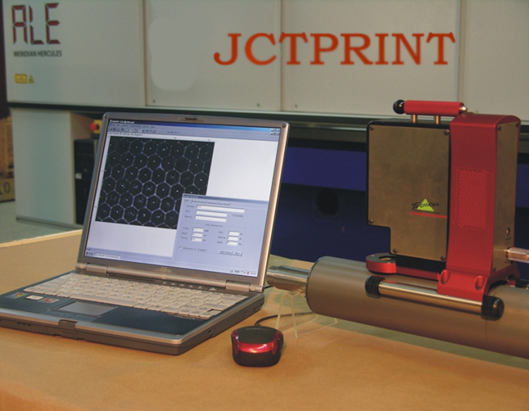 Anilox roller cell inspection for LPI and BCM