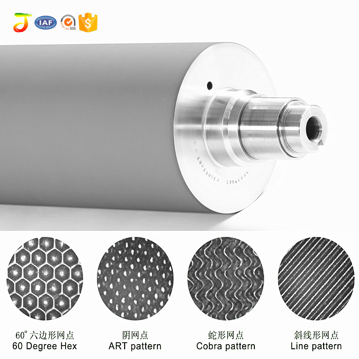 Flexo Printing Laser Engraving Ceramic Anilox Roller