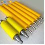 Aluminum core rubber roller for printing press