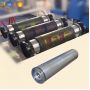 Flexo printing machine aluminum roller with gear for satellite flexo press