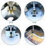 Electric round corner cutter for hardcovers notebooks
