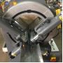 Die cutting machine hydraulic semi automatic for trademark
